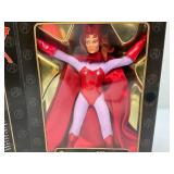 VintageToy Biz  MARVEL Famous Cover Scarlet Witch Action Figure (NEW OLD STOCK) Vinyl Flacking On Front Of her Outfit. See Photos