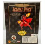 VintageToy Biz  MARVEL Famous Cover Scarlet Witch Action Figure (NEW OLD STOCK) Vinyl Flacking On Front Of her Outfit. See Photos