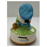 Vintage Miniature Porcelain I Love You Mom Baby Donald Duck Music Box