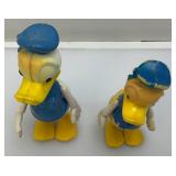 Misc. Vintage DONALD DUSK Toys Including Bendables, Jointed And More