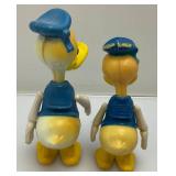Misc. Vintage DONALD DUSK Toys Including Bendables, Jointed And More