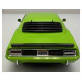 Vintage ERTL 1/18 Scale Die Cast 1970 Challenger T/A 340 Six Pack Purple & 1970 Cuda