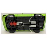 Vintage ERTL 1/18 Scale Die Cast 1970 Challenger T/A 340 Six Pack Purple & 1970 Cuda