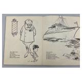 1962 JFK Coloring Book (Nice Condition) & NASA Photographs Of Moon Landing
