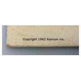 1962 JFK Coloring Book (Nice Condition) & NASA Photographs Of Moon Landing