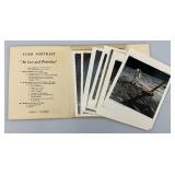 1962 JFK Coloring Book (Nice Condition) & NASA Photographs Of Moon Landing