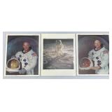 1962 JFK Coloring Book (Nice Condition) & NASA Photographs Of Moon Landing