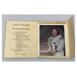 1962 JFK Coloring Book (Nice Condition) & NASA Photographs Of Moon Landing