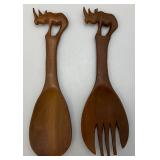 Misc. Vintage Items Including Handcarved Items & More
