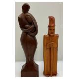 Misc. Vintage Items Including Handcarved Items & More