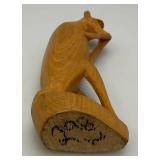Misc. Vintage Items Including Handcarved Items & More