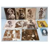 Misc. Vintage Shirley Temple 11" x 14" Photos (Sealed In Plastic) And Shirley Temple Items