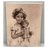 Misc. Vintage Shirley Temple 11" x 14" Photos (Sealed In Plastic) And Shirley Temple Items