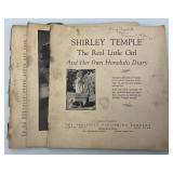 Misc. Vintage Shirley Temple 11" x 14" Photos (Sealed In Plastic) And Shirley Temple Items
