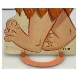 1962 FLINTSTONES Stand Up Dolls In Original Box