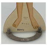 1962 FLINTSTONES Stand Up Dolls In Original Box