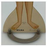 1962 FLINTSTONES Stand Up Dolls In Original Box