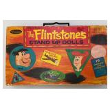 1962 FLINTSTONES Stand Up Dolls In Original Box