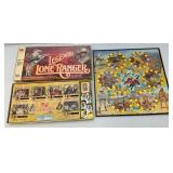 1977 Cadaco SNOW WHITE And The Seven Dwarfs Board Game And The Legend Of The LONE RANGER Board Game In Original Boxes