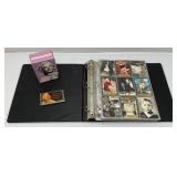 Album Of Misc. Elvis And Marilyn Monroe Collectible Cards & Marilyn Monroe "I Just Want To Be Wonderful Soap Bar (NIB)