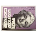 Album Of Misc. Elvis And Marilyn Monroe Collectible Cards & Marilyn Monroe "I Just Want To Be Wonderful Soap Bar (NIB)