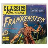 1945 15 Cent  Classics Illustrated Comics FRANKENSTEIN No. 26 (Show Signs Of Wear) Bagged And Carded