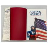 CAPTAIN AMERICA Red, White & Blue Hardcover Book