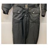 Vintage Black /Yellow JCPenny Snowmobile Suit Size 42-44