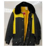 Vintage Black /Yellow JCPenny Snowmobile Suit Size 42-44