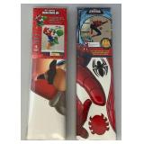 Spiderman & Mario Brothers Wall Decals (NIB)