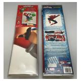 Spiderman & Mario Brothers Wall Decals (NIB)