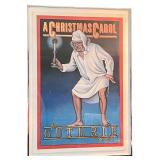 'A Christmas Carol' Vintage Guthrie Theater Poster Signed by Paul Davis & Numbered 16/250