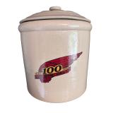 Set of 9 Red Wing Shoe Co. Commemorative Stoneware Crocks