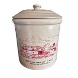 Set of 9 Red Wing Shoe Co. Commemorative Stoneware Crocks