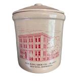 Set of 9 Red Wing Shoe Co. Commemorative Stoneware Crocks