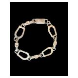 Set of 2 Sterling Silver Bracelets, Made in Mexico