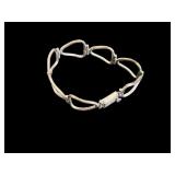 Set of 2 Sterling Silver Bracelets, Made in Mexico