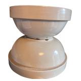 Red Wing Union Stoneware Mixing Bowl Set