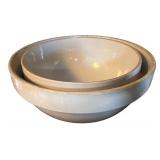 Red Wing Union Stoneware Mixing Bowl Set