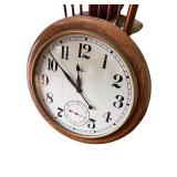 Howard Miller Wall Clock with Wood Frame