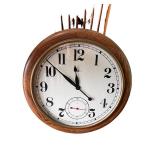 Howard Miller Wall Clock with Wood Frame