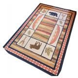 Rustic Wilderness Pattern Rug & Runner Set