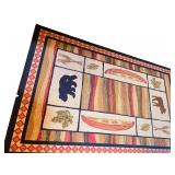 Rustic Wilderness Pattern Rug & Runner Set