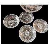 Crystal Cut Glass Bowls and Dishes