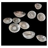 Crystal Cut Glass Bowls and Dishes