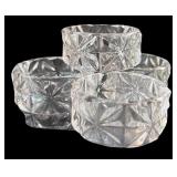 Glassware Collection with Plates, Napkin Rings, & Drink Accessories