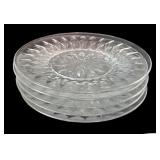 Glassware Collection with Plates, Napkin Rings, & Drink Accessories