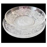 Glassware Collection with Plates, Napkin Rings, & Drink Accessories