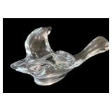 Clear Glassware Collection: Bowls, Candle Holders, Glasses, and Decorative Bird