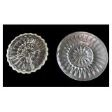 Clear Glassware Collection: Bowls, Candle Holders, Glasses, and Decorative Bird